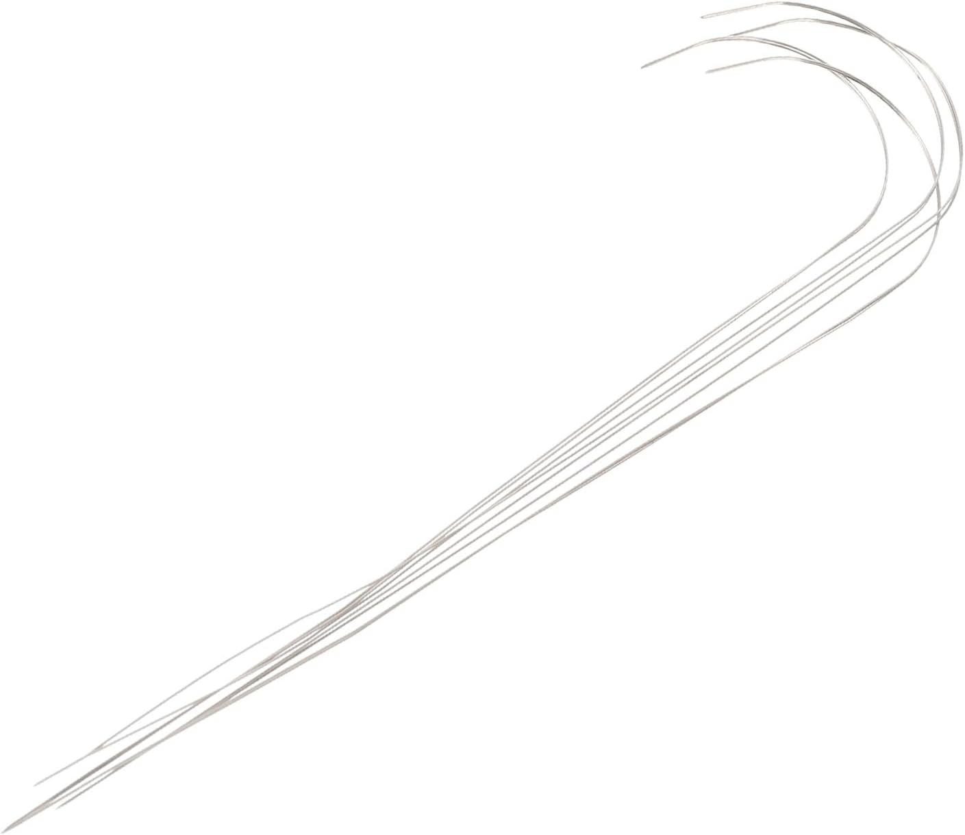 Gadpiparty 4Pcs Practical Beading Needles Manual Needles for Jewelry Making Easy Bead Wearing DIY Sewing Tools for Crafts and Embroidery