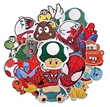 18pcs Decorative DIY Patches - Assorted Size Sew On or Iron On Appliques for Clothing, Jeans, Jackets, Pants, Dresses, Shoes, Hats, Handbags, Backpacks