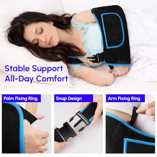 Image of Arm Sling Pouch Belt with Adjustable Shoulder Strap for Fracture, Sprain & Dislocation Pain Relief | Forearm, Elbow & Wrist Support | Lightweight, Breathable Orthopedic Arm Brace Immobilizer for Men & Women