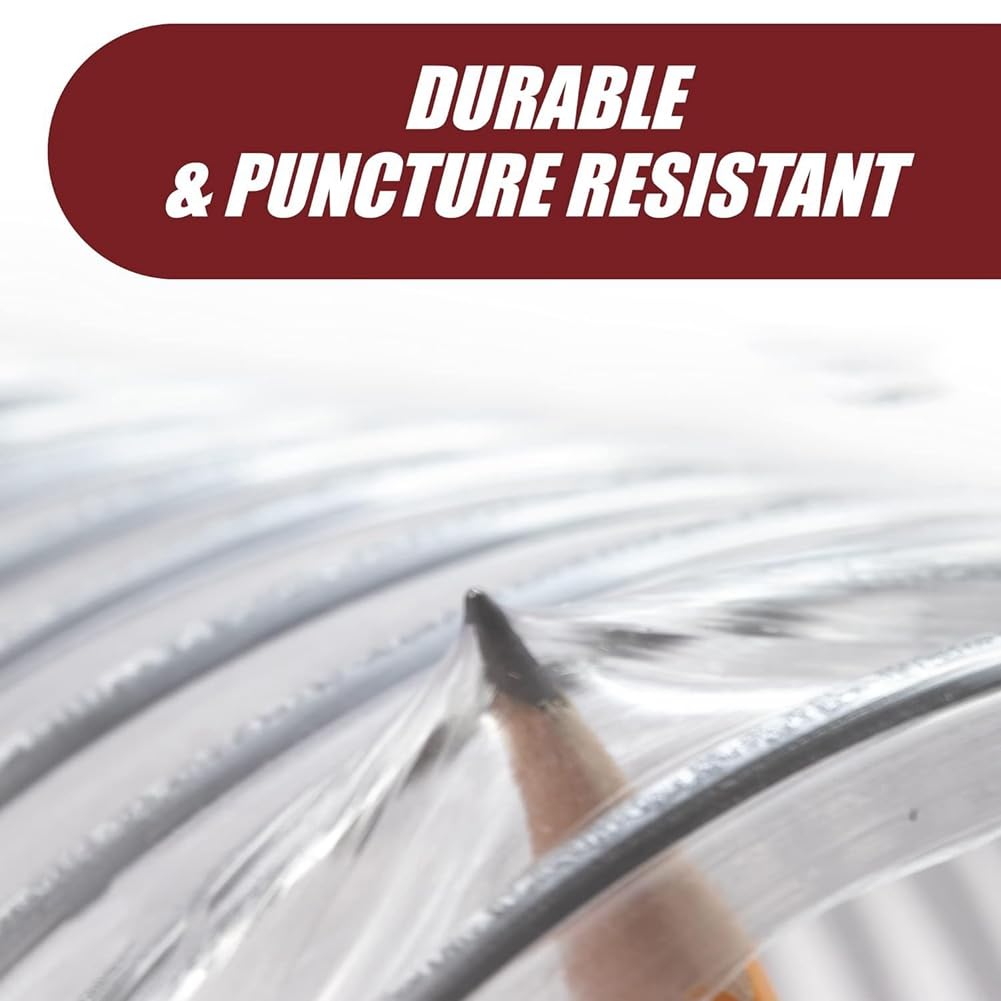2 diametri esterni, 50 mm, tubo di raccolta polvere in PVC trasparente, per l'uso con raccoglitore di polvere a 2 connettori, ideale per aspirapolvere da officina