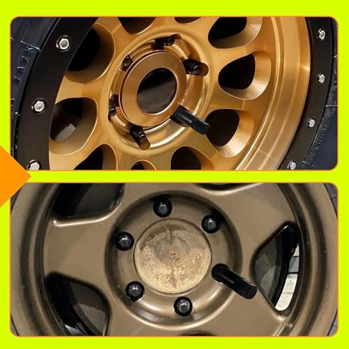 Image of 1 PC Car 6 Slot Modification Nut Wheel Hub Anti-Theft Screw, 6 Point Spline Drive Tuner Replacement Socket Adapter, Compatible with Cars, Trucks, Vans, SUVs, Trailers (Black), LEELM2693BL-1PC