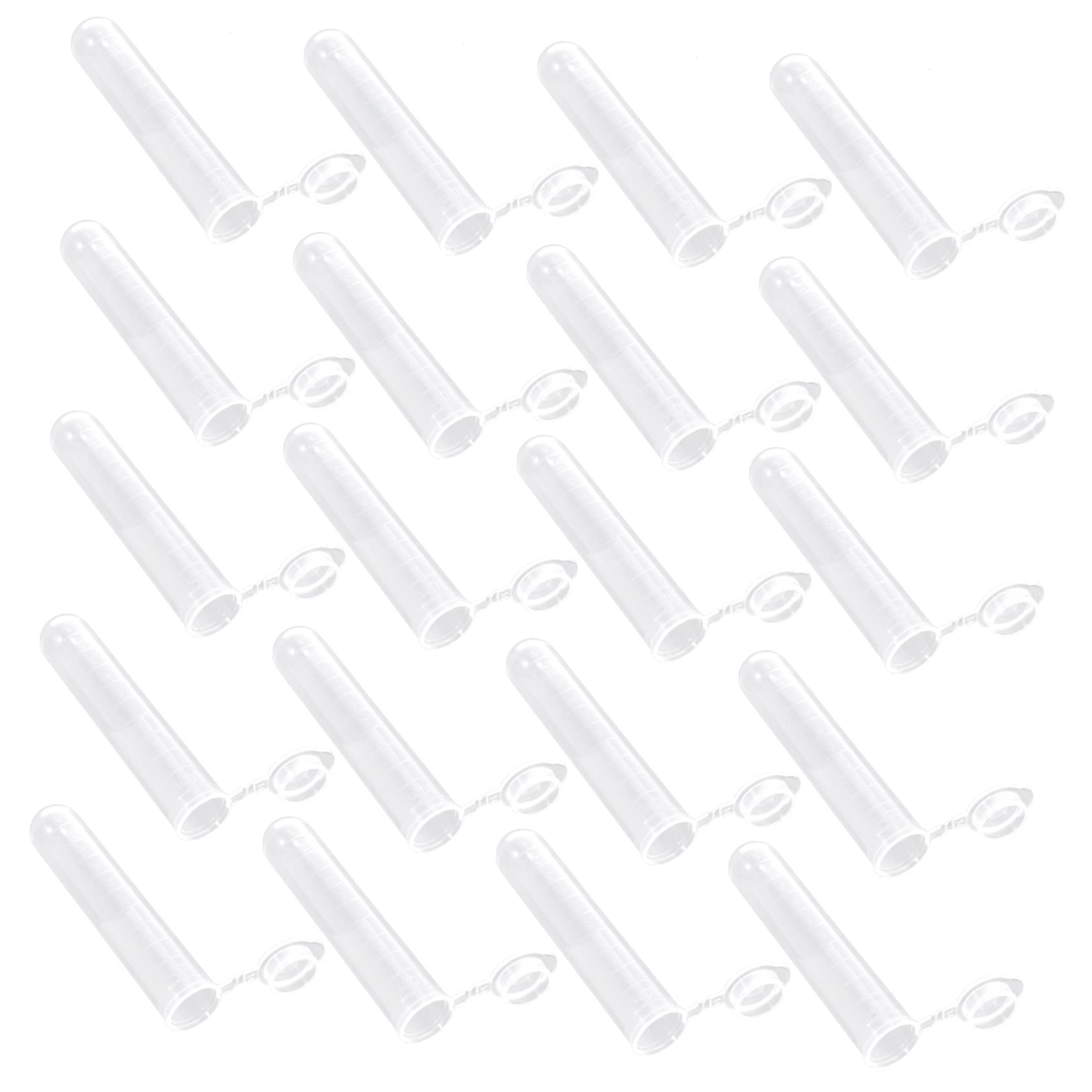 MAGICLULU 200 Pezzi Tubi per Centrifuga in Plastica da 10 Ml Scala Graduata, Provette Precise per Campioni e Coloranti Alimentari, per Esperimenti di Biochimica