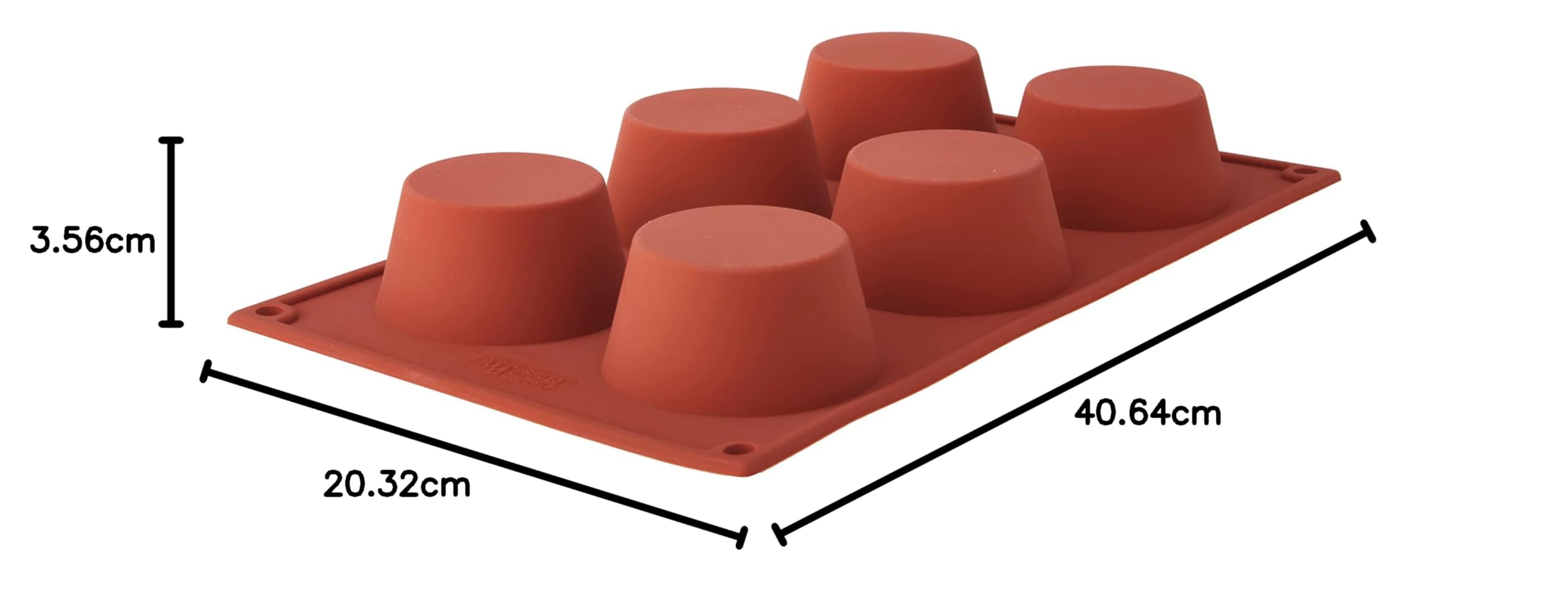 Silikomart - SF 023 MUFFIN - FORMULARZ SILIKONOWY ø69 H 35 MM