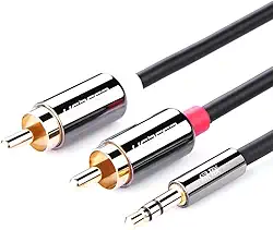 UGreen Cabo Audio Pro Auxiliar P2 3.5mm P/ 2 RCA Macho 1,5m