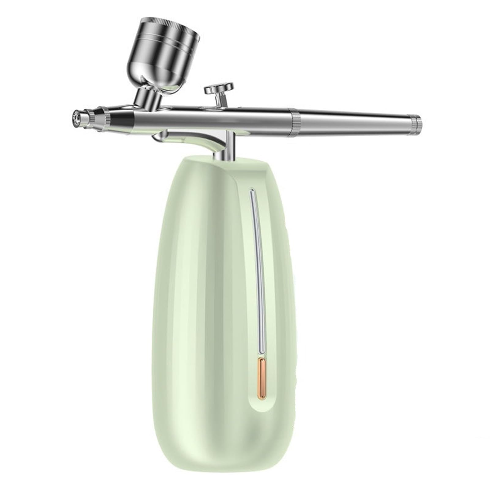 Inyector de oxígeno Nano Niebla Niebla Aerosol Cepillo de aire Pistola de pintura for arte de uñas Tatuaje Pastel artesanal Control Preciso(White)