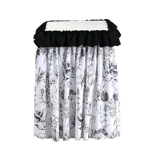 Cubierta de polvo de ajuste personalizado para cajas fuertes para el hogar, cáscara protectora de hilo de corona impresa vintage, tela resistente al arañazo, diseño de solapa delantera de elevación, s