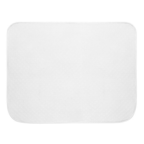 Preisvergleich Produktbild iDesign 16215EU iDry Badematte, 46 x 61 cm, weiß
