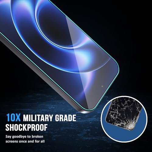 Image of FIRST MART Tempered Glass for Xiaomi 17 Ultra, 9H Full-Glue Screen Protector, 3D Edge-to-Edge, HD Clear, Oleophobic, Case-Friendly, Black, Pack of 1
