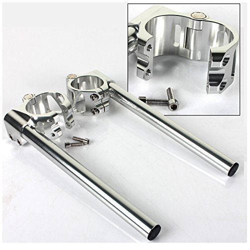 TARAZON 45mm Demi Guidon Bracelet Clip on pour Honda CBR600RR 03 04 CBR900RR 93-99 pour Suzuki GSXR600 97-03