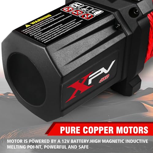 Winch eléctrico 10000 lb kit 12V DC con control remoto inalámbrico miniatura 2