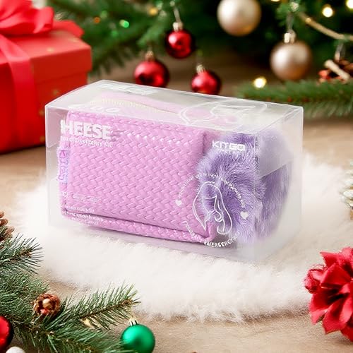 Image of Kitgo Mini First Aid Emergency Clutch Kit -Mother Day Gift Compact Safety Pouch Party Bag with 27 Essential Items for Girl Lady Mother Wife Nurse for Girl Lady Mother Wife Nurse