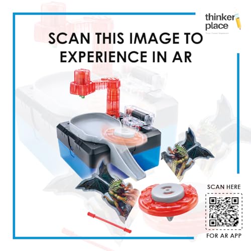 Image of Amazing Electric Top DIY Kit | Build, Learn & Play | STEM Toy for Kids Age 8+ | Centrifugal Force Learning Kit with AR Experience | Fun Educational Game