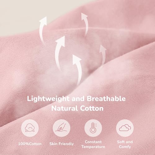 Image of WONDAY Toddler Sleep Sack with Feet, 0.5 Tog Sleeping Sacks for Walking with Legs 12-18 Months 2T 3T 4T 5T (UnicornPink,12M-2T)