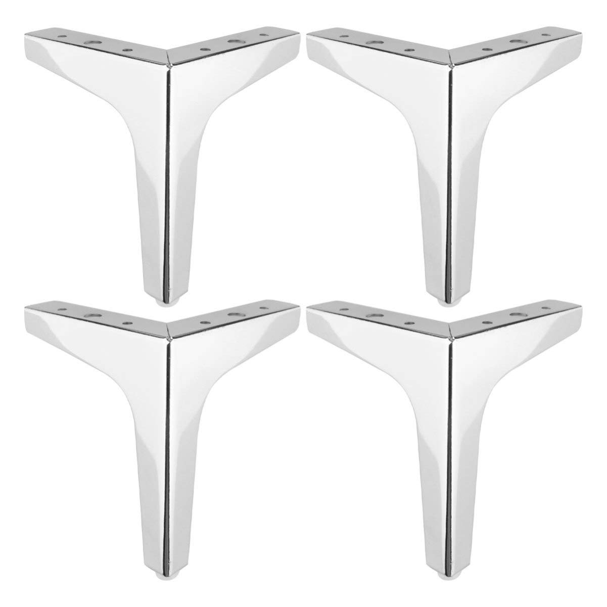 Patas para muebles doradas de 18.2 cm fabricadas en hierro de alta resistencia, 4 uds