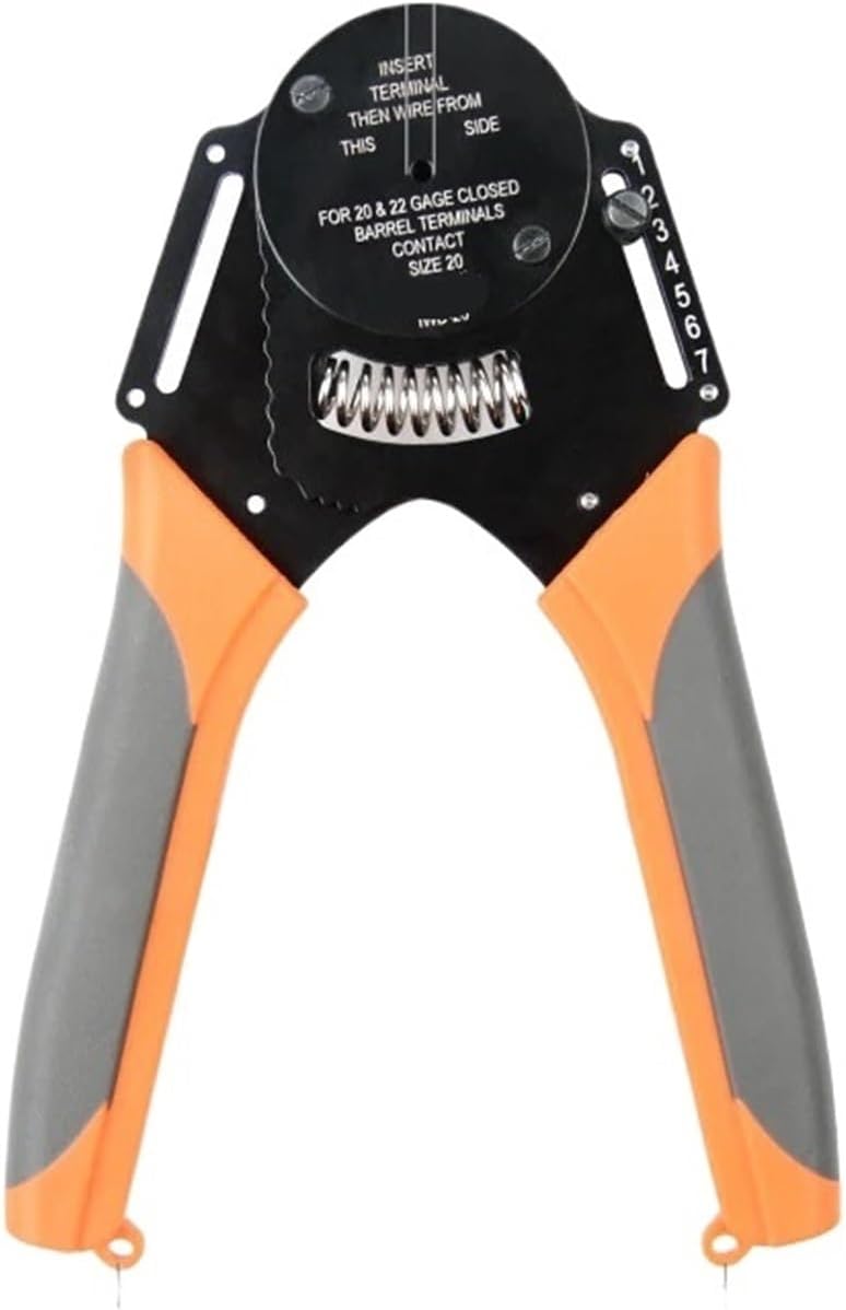 1 pieceI WD-12 IWD-16 IWD-20 Crimp Harley Cater Piller Hand Tool Connector 18/16/14AWG DT DTM DTP Terminal W2 Pliers (Color : IWD-20, Size : 1 pc)