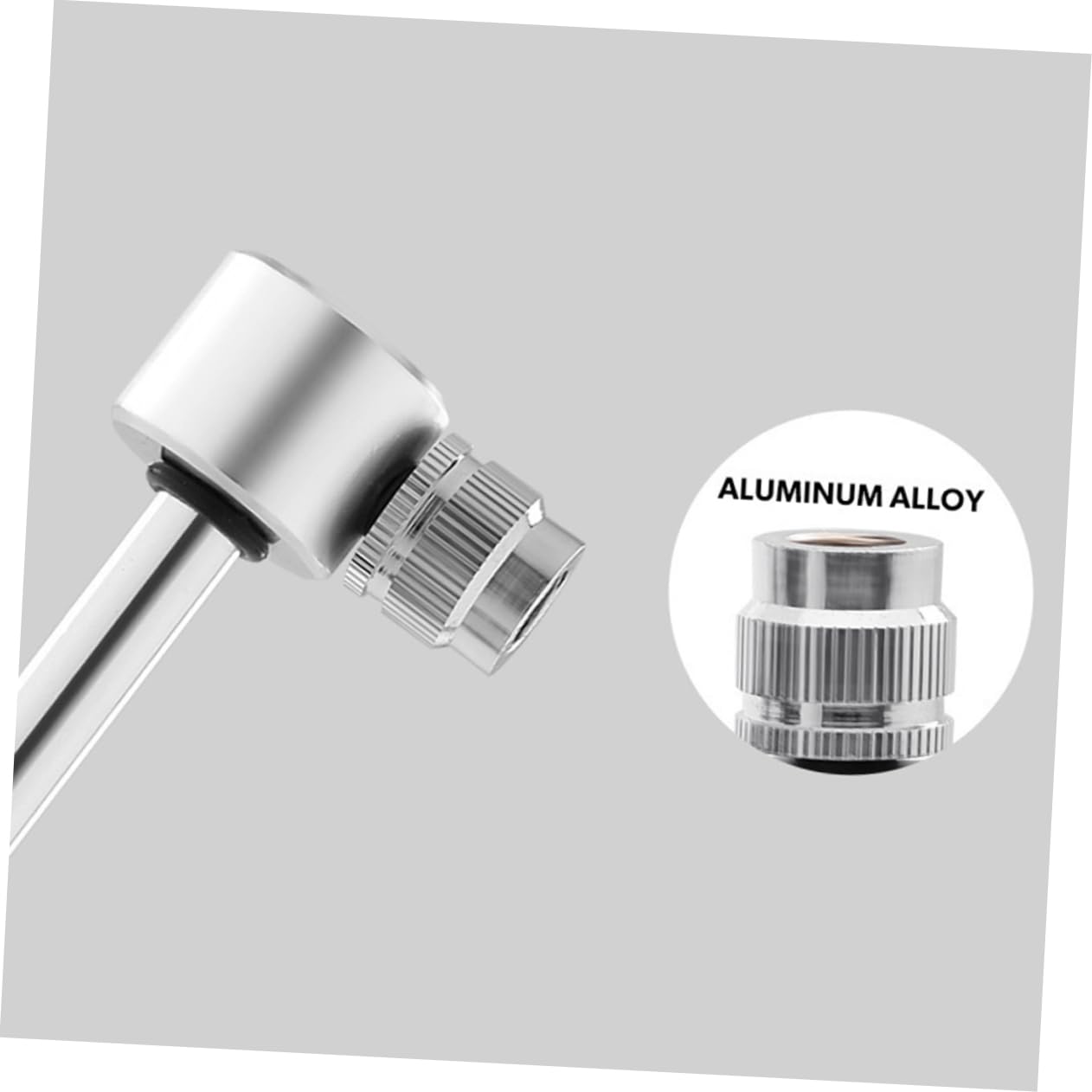 Anneome Mini Portable Bike Pump Psi Air Inflator for Tires and Sports Balls Lightweight Aluminum Alloy Design Essential Accessory for Cycling and Outdoor Activities Black