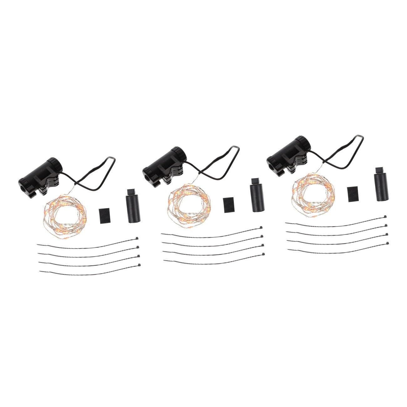 Kisangel lumière de Pneu Signal dirigé Scooter Cycle Rechargeable lumière LED Feux LED Lumière Clignotante Les vélos parlaient de lumière a parlé de lumière Abdos Black