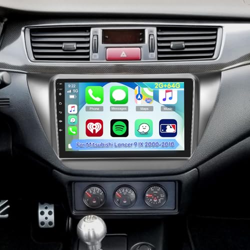 [2G+64G] �O�H�����T�[2000-2010�AAndroid 9�C���`�^�b�`�X�N���[�������T�[�J�[�X�e���I�ACarplay/Android�I�[�g/EQ�I�[�f�B�I/1080P/SWC/Bluetooth�p���W�I�B