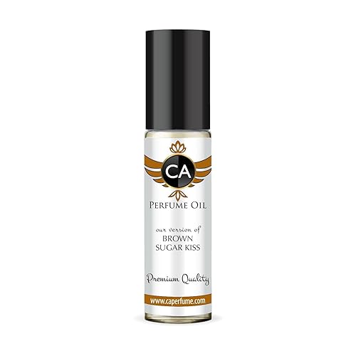 CA Perfume Originals Brown Sugar Kiss Aceite de Fragancia Unisex de Sabor a Azúcar Moreno, Aroma Gourmand de Larga Duración para Mujeres y Hombres,