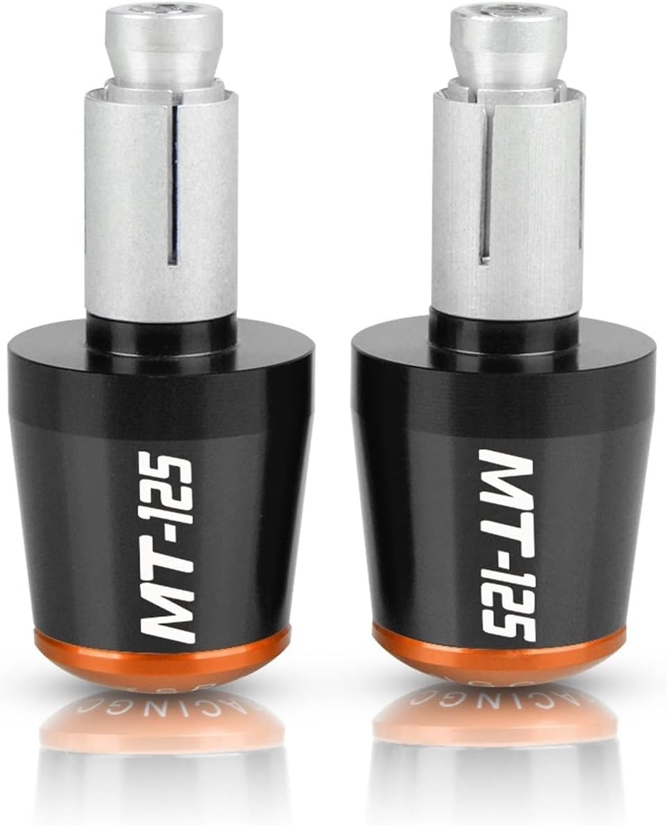 Motorcycle Handle Bar Ends Weight Handlebar Grips Caps Anti Vibration Silder Plugs for Yamaha MT-125 MT125 2020 2021 2022 2023 (Color : 15)