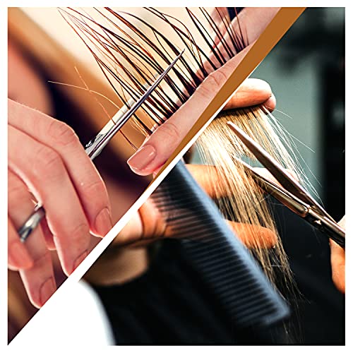 Image of Utopia Care Hair Cutting and Hairdressing Scissors 3.5 Inch, Premium Stainless Steel shears with smooth Razor & Sharp Edge Blades, for Salons, Professional Barbers, Silver