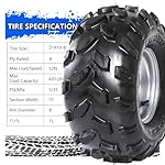 2-Pack-All-Terrain-Tires-AT21X1000-8-4PR-ATV-Tires-All-Terrain-ATV-UTV-Mud-Trail-TiresSet-of-2-Tubeless