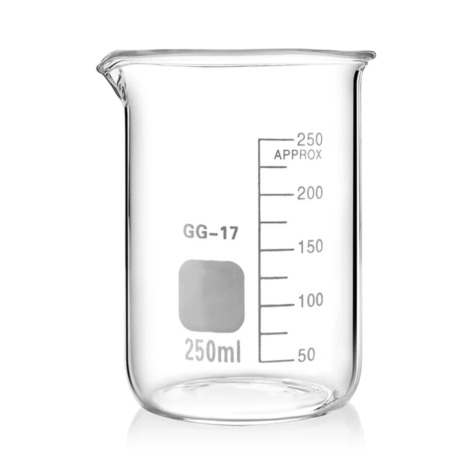 Szklana kolba stożkowa, kolba pomiarowa, 5 ml-250 ml, laboratoryjna zlewka ze szkła borokrzemianowego(10ml 4pcs)