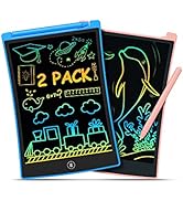 bravokids 2 Pack Toddler Toys, 8.5 inch LCD Writing Tablet for Kids, Travel Games Activity Learni...