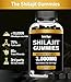 Shilajit Gummies 3000mg for Men & Women, Natural Pure Himalayan Shilajit Gummy with Fulvic Acid, Vegan, Energy & Strength Support, Anti-fatigue, Antioxidant Properties, 60 Count,