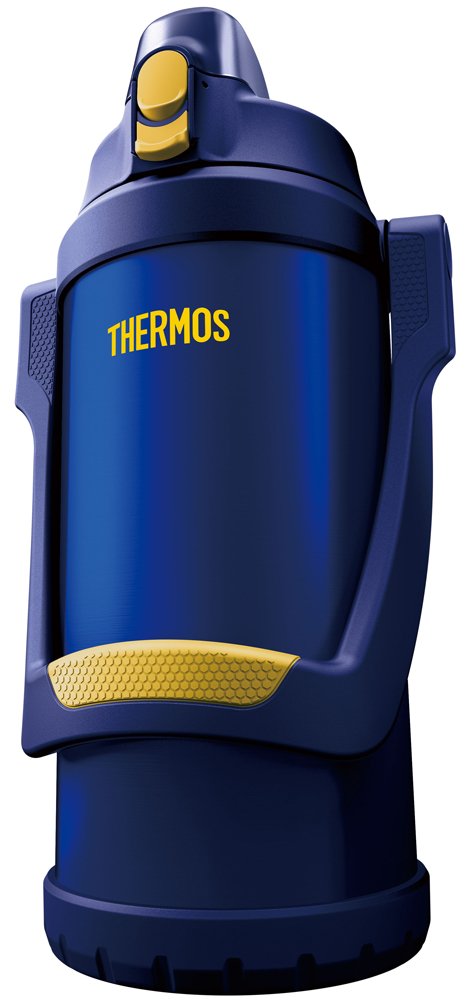 Amazon｜サーモス 真空断熱スポーツジャグ 2.0L ネイビーイエロー FFO
