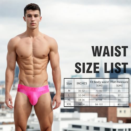 Men's Thong Underwear, Breathable Cotton Low Rise Bulge Enhancing Underwear Brief Ultra Soft Underpants for Men3