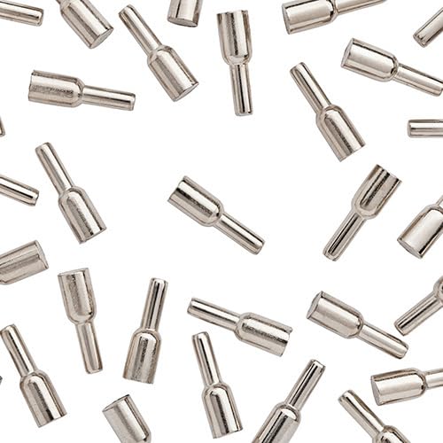 WIDGETCO 3mm Nickel Shelf Pins, Shelf Supports, Architectural Finish (Qty 100)