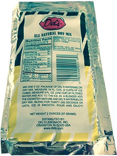 Miniatura 3 de Del's - Mezcla de limonada natural y mezcla de sandía - Paquete de 8 unidades