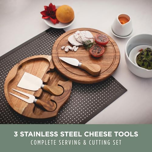 Set Tabla de Queso y Cuchillos Picnic Time 7.5" miniatura 2