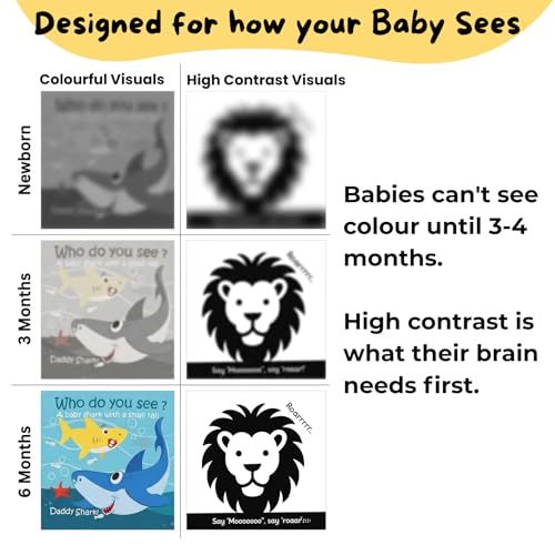 Image of Nubokind Flash Cards for New Born Baby (2-in-1 Combo) | High Contrast Flash Cards for 0-3 Months | Tummy Time Banner Toys for Newborns 0-6 Months & Older