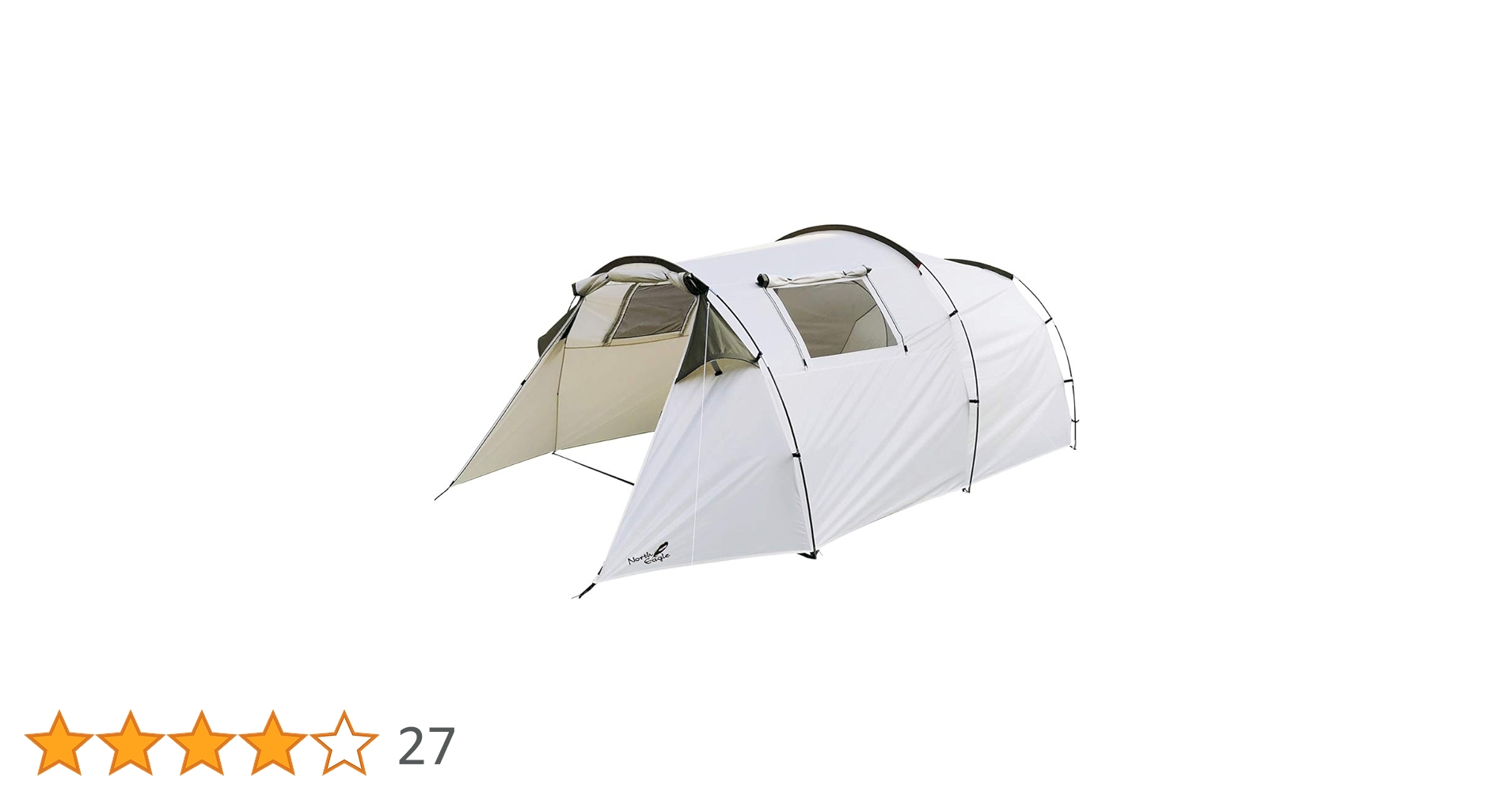 ノースイーグル アーチ２ルームテントNE-1228オプションポール付き 51YU00blHbL.jpg_BO30,255,255,