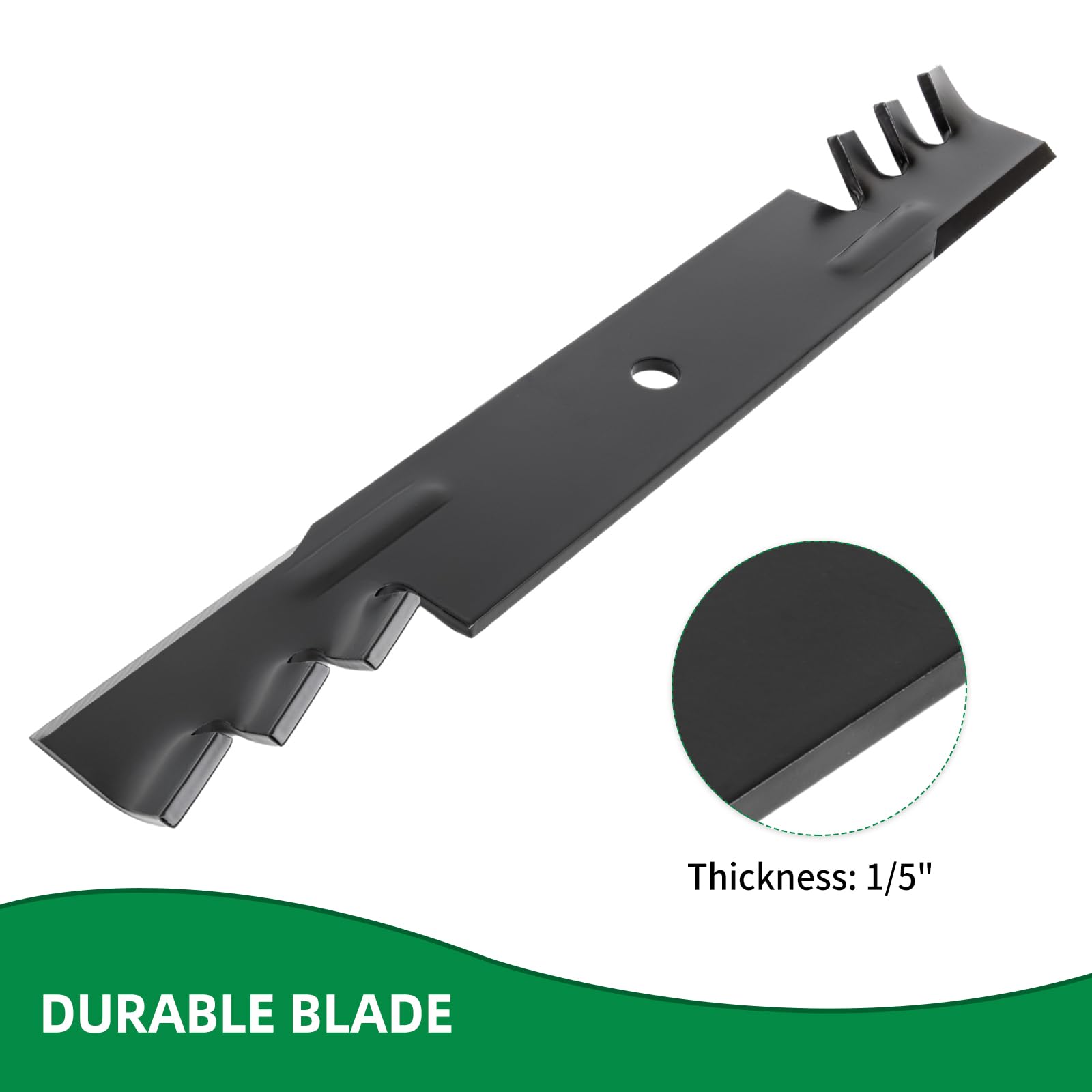 Cuchillas de cortacésped 482878 para cortacésped de cubierta de 36 y 52 pulgadas, cuchillas de mantillo 481711 compatibles con A riens Zoom 2252, Gravely Promaster 152Z, reemplaza Scag 481707
