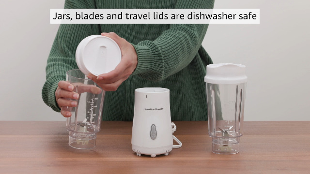 Amazon.com: Hamilton Beach Portable Blender for Shakes and