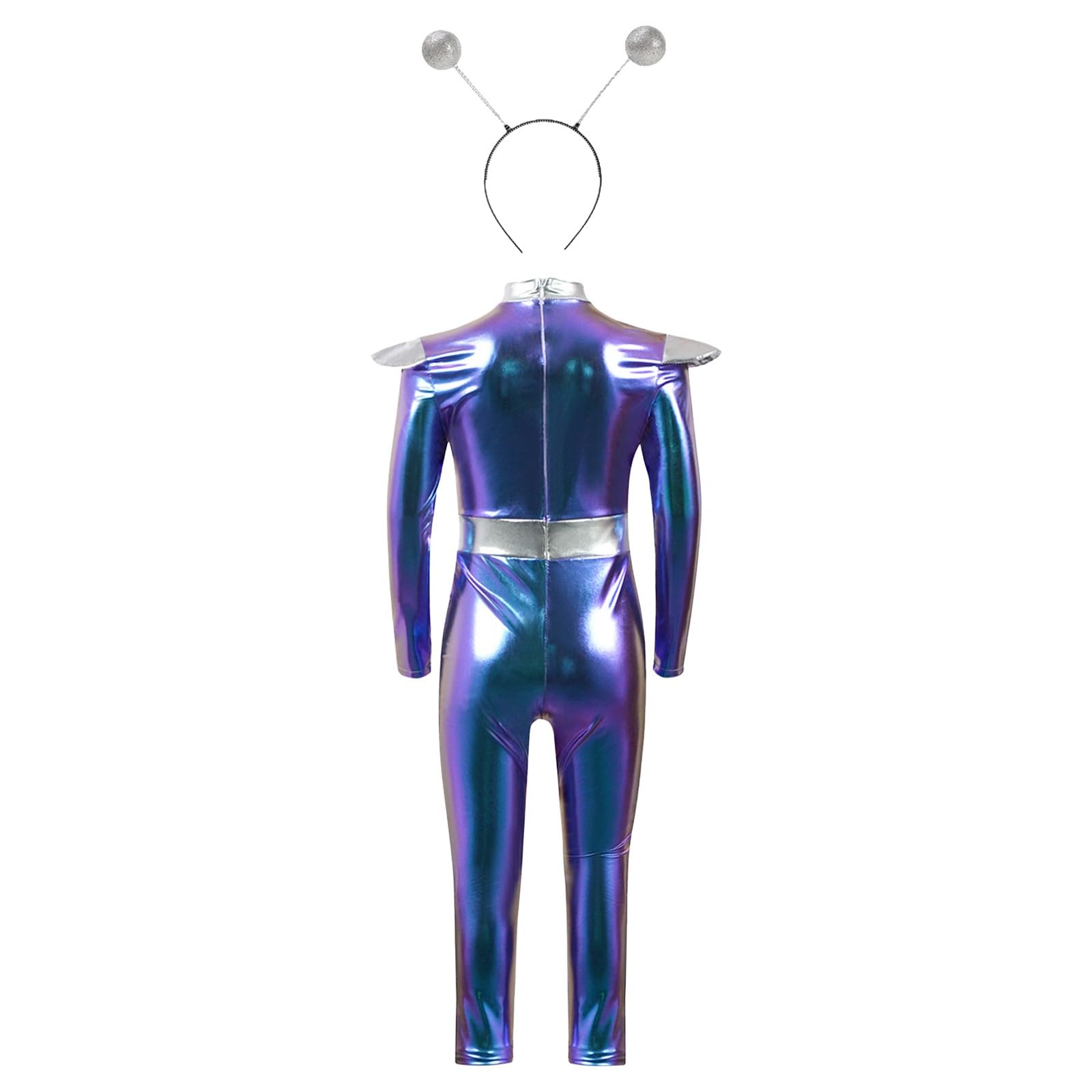 Generisch 2026 - Vestito da bambina, per cosplay, astronauta e alieno, robot, per giochi di ruolo, feste di Halloween, performance insolite