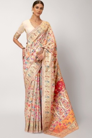 - Womens Kanjivaram Banarasi Silk Saree Kanchipuram Patola saree