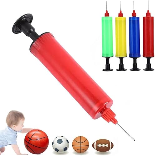 Inflador de bomba de aire, bomba de bola, bomba de pelota deportiva, bomba de mano, bomba de inflador de bola portátil, kit de inflador de aire para