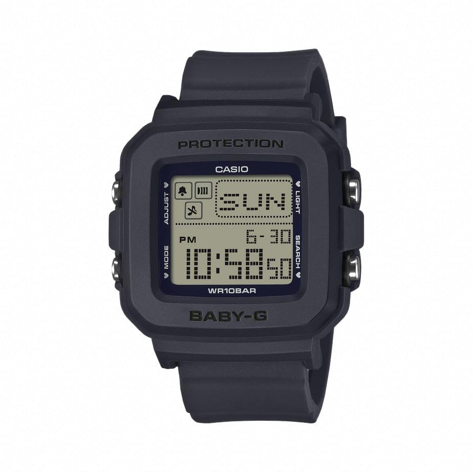 Casio Reloj BGD 10KH 2CER Baby G digital negro goma