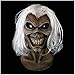 Loftus Trick Or Treat Studios Iron Maiden Killers Full Head Mask, Grey White, One-Size