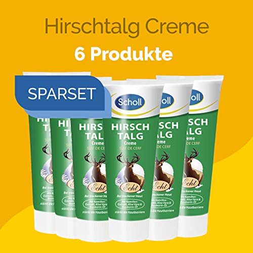 Preisvergleich Produktbild Scholl Hirschtalg Creme 600ml (6 x 100ml)