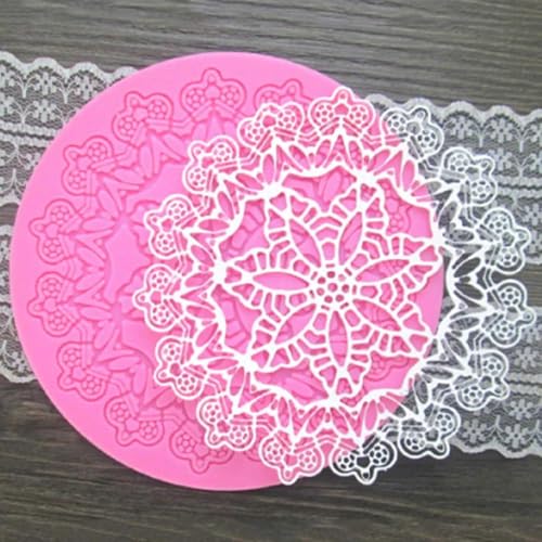 Molde de silicona redondo para repostería 12.8x12.8 cm