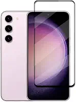 Película de Vidro Temperado 3D para Samsung S23 Ultra, Cobertura Total, Preta, 6.8 Polegadas