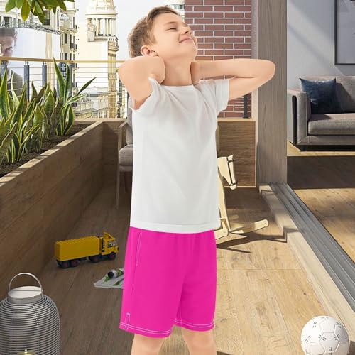 Boys' Shorts Kids' Elastic Waist Athletic Golf Shorts Pants 7-15Y2