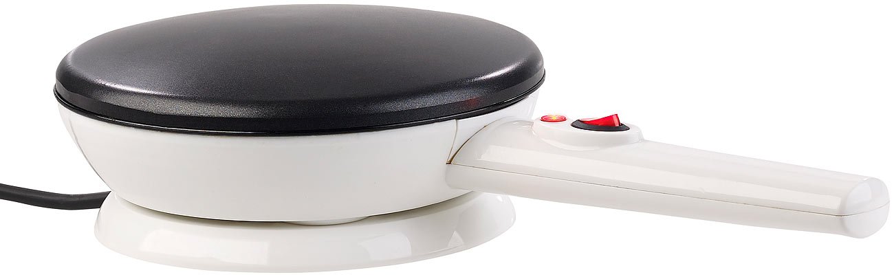 Rosenstein & Söhne Crêpière électrique sans fil Ø 20 cm