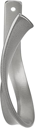 Miniatura 5 de Sumnacon 2 soportes de cortina de aleación de aluminio, alzapaños decorativos para cortinas montados en la pared con tornillos, soportes resistentes