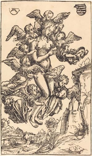 Tableau la Sainte Marie-Madeleine Lucas Cranach l'Ancien affiche 60x90cm